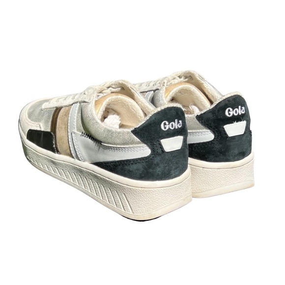 Gola Silver and Gold Women's Sneakers - Picture 2 of 14